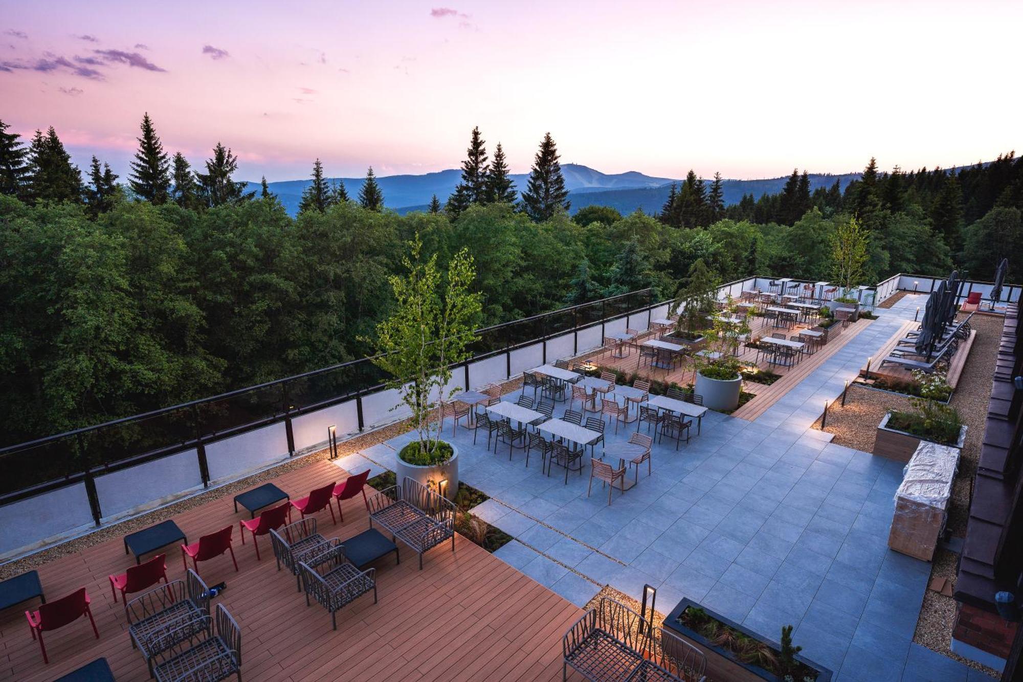 OREA Resort Horizont Šumava Železná Ruda Exterior foto