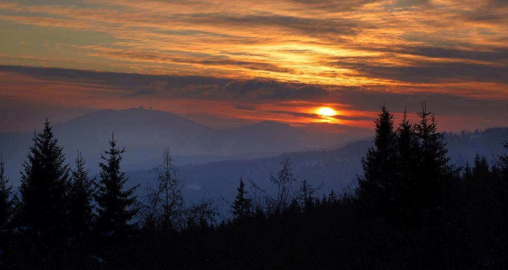 OREA Resort Horizont Šumava Železná Ruda Exterior foto